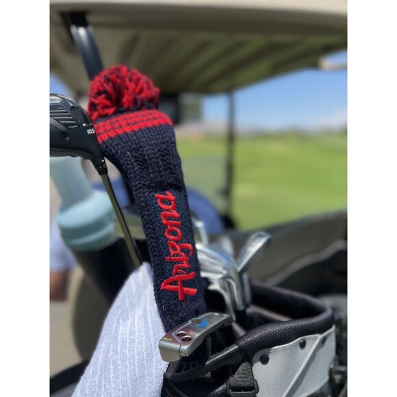 University Of Arizona Golf Headcover knit wool Wildcats UofA  Fairway wood - Picture 2 of 3